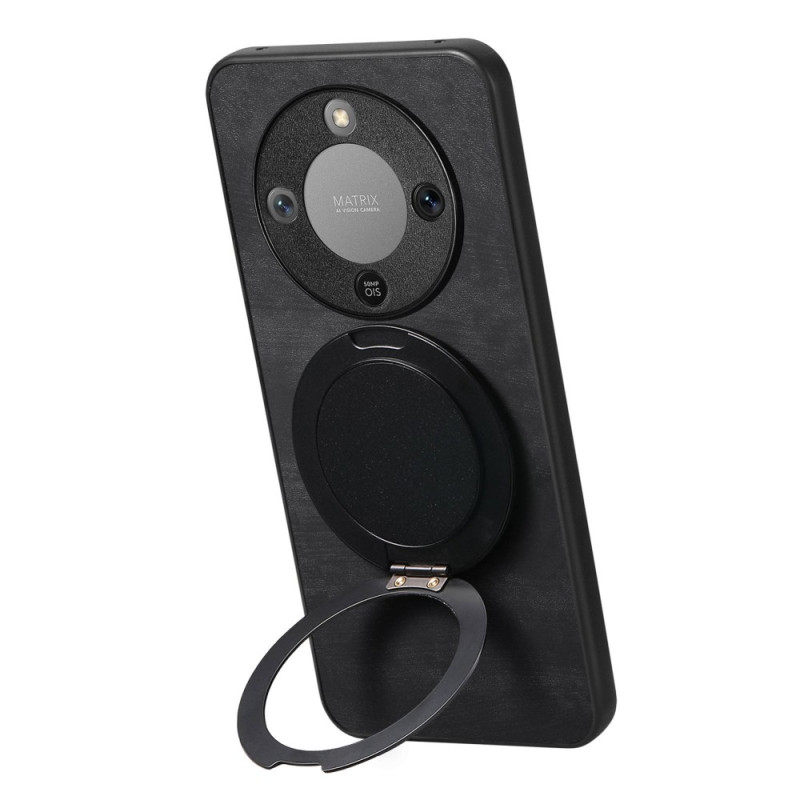Honor Magic 8 Lite Cover Wildleder-Effekt Drehbare Halterung