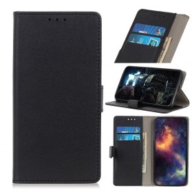 Hülle Samsung Galaxy A20e Effekt Glänzendes Leder Einfach