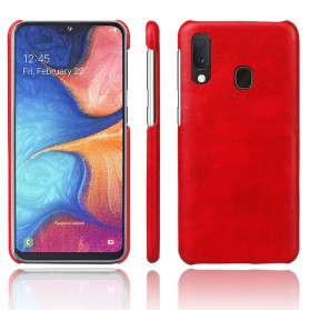 Samsung Galaxy A20e Cover Lederoptik Litschi Performance