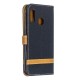 Samsung Galaxy A20e Stoff & Lederoptik Tasche mit Riemen Samsung Galaxy A20e Stoff & Lederoptik Tasche mit Riemen