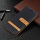 Samsung Galaxy A20e Stoff & Lederoptik Tasche mit Riemen Samsung Galaxy A20e Stoff & Lederoptik Tasche mit Riemen