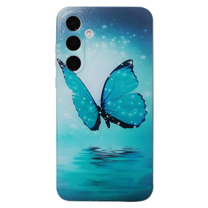 Coque Samsung Galaxy S26 Papillon Bleu