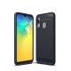 Samsung Galaxy A20e Kohlefaser Cover Gebürstet MOFI