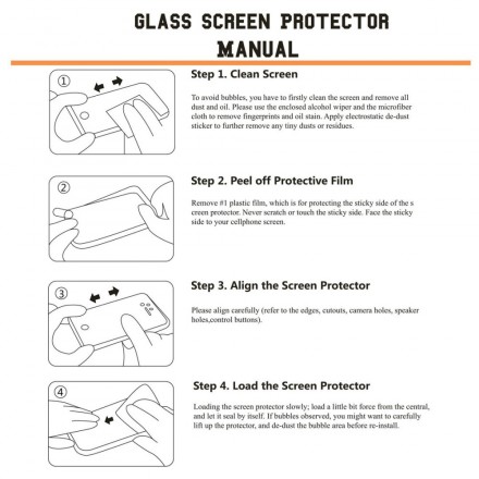 Schutz aus gehärtetem Glas für den Bildschirm des Samsung Galaxy A20e ENKAY