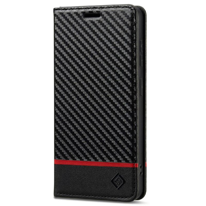 Flip Cover Samsung Galaxy S26 Plus Fibre Carbone