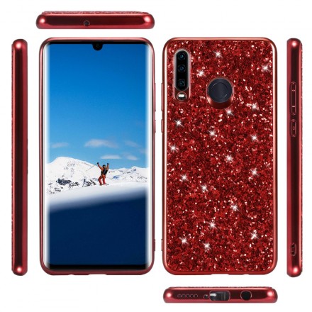 Huawei P30 Lite Cover Ich bin Glitzer