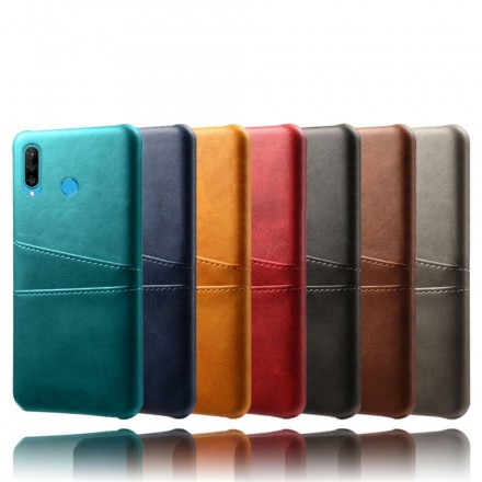 Cover Huawei P30 Lite Kartenhalter mit Lederoptik