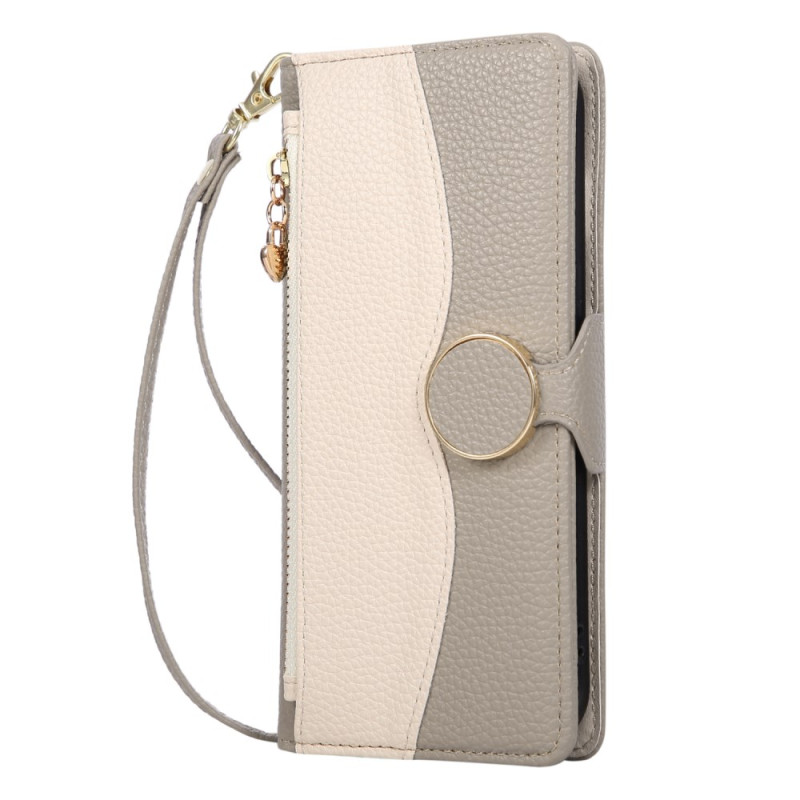 Hülle Samsung Galaxy A57 5G Zweifarbiges Retro-Design