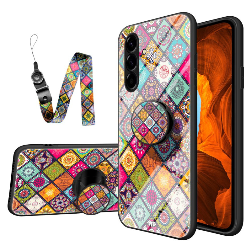 Samsung Galaxy A57 5G Panzerglas Cover Halter und Riemen
