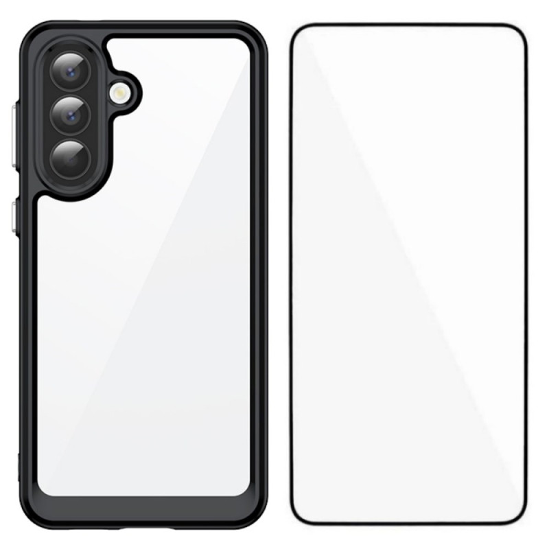 Coque Samsung Galaxy A57 5G Hybride avec Protecteur Écran