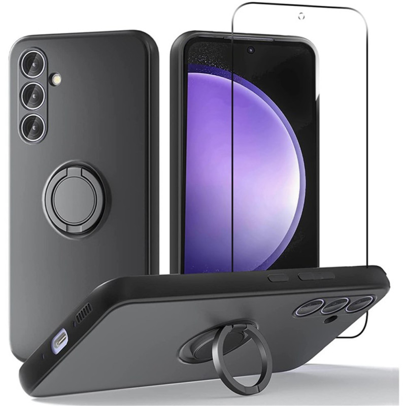 Samsung Galaxy A57 5G Liquid Silicone Cover mit Screen Protector