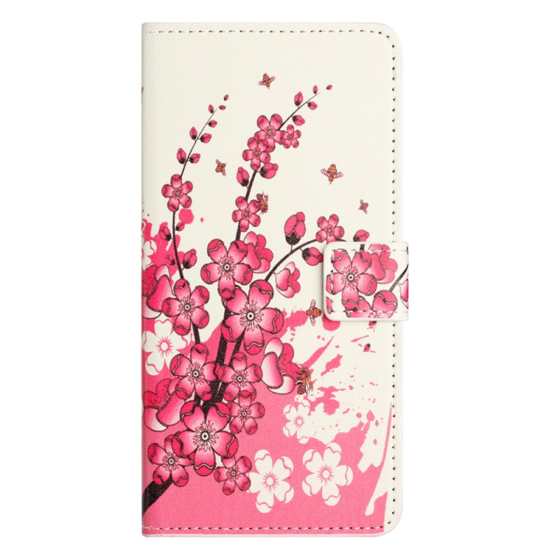 Housse Samsung Galaxy A37 5G Fleurs de Prunier Roses