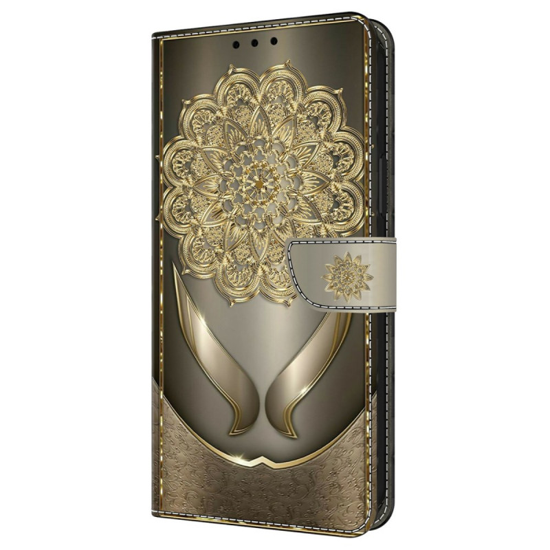 Hülle Xiaomi Redmi Note 15 5G / 4G / Poco M8 5G Goldene Blumen