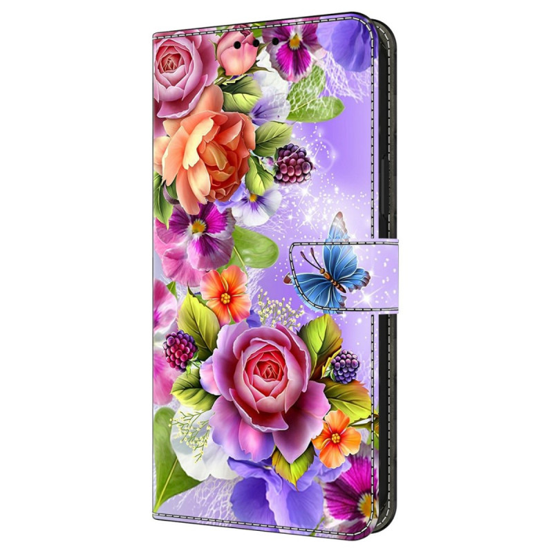 Xiaomi Redmi Note 15 5G / 4G / Poco M8 5G Hülle Schillernde Blumen