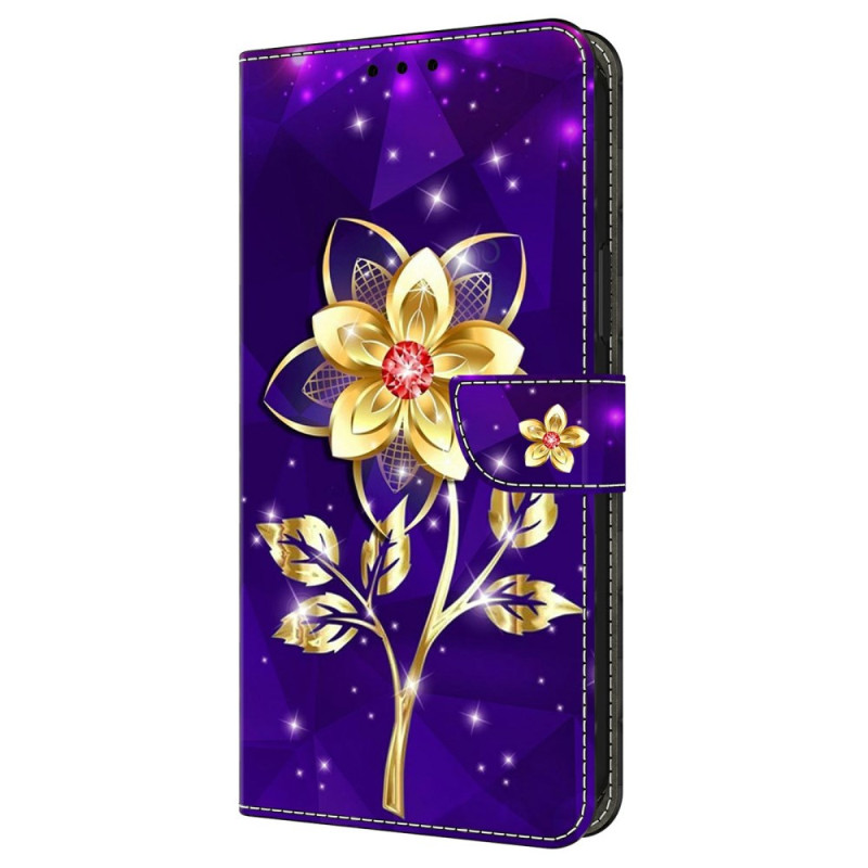 Xiaomi Redmi Note 15 5G / 4G / Poco M8 5G Hülle Goldene Nachtblumen