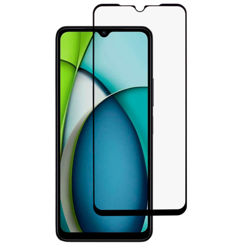Vollständiger Schutz aus gehärtetem Glas für das Xiaomi Redmi A3X Display