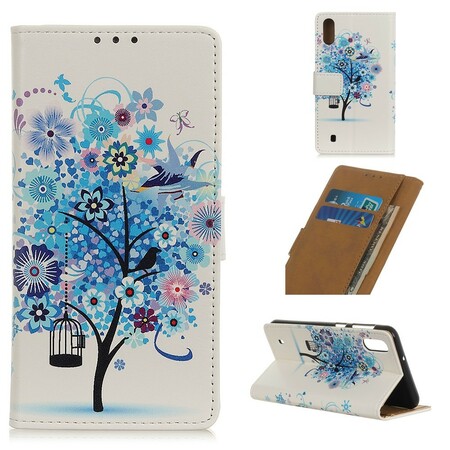 Samsung Galaxy A10 Hülle Blühender Baum
