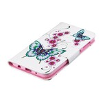 Samsung Galaxy A10 Hülle Wunderbare Schmetterlinge