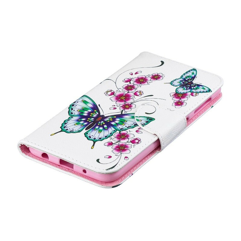 Samsung Galaxy A10 Hülle Wunderbare Schmetterlinge