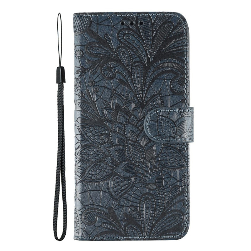 Hülle Honor 400 Smart 5G / X7d 5G / 4G Blumenmuster Spitze