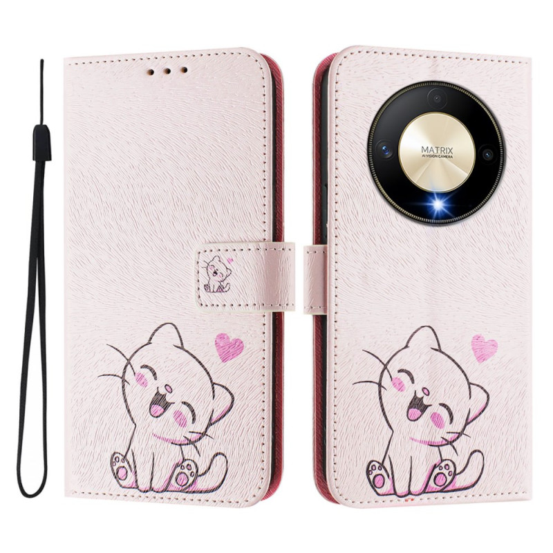 Honor Magic 6 Lite / X9b Hülle Kleines Kätzchen