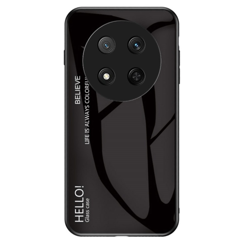 Honor Magic 7 Lite / X9c Panzerglas Cover Hello