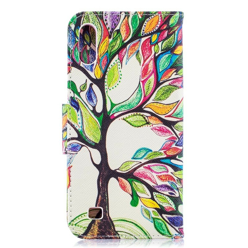 Samsung Galaxy A10 Hülle Bunter Baum Samsung Galaxy A10 Hülle Bunter Baum