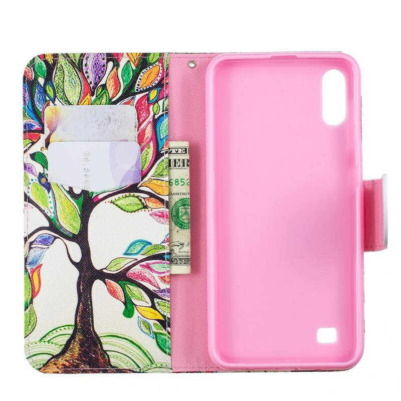 Samsung Galaxy A10 Hülle Bunter Baum Samsung Galaxy A10 Hülle Bunter Baum
