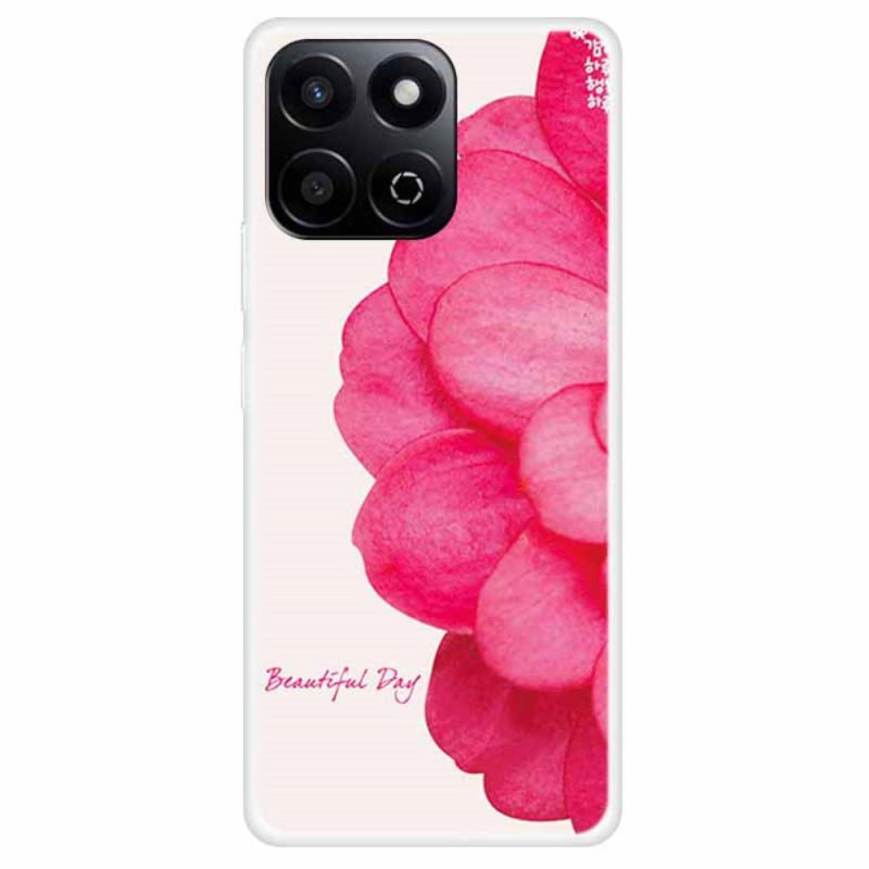 Cover Honor X7c 4G / 200 Smart 5G Blume Rosa