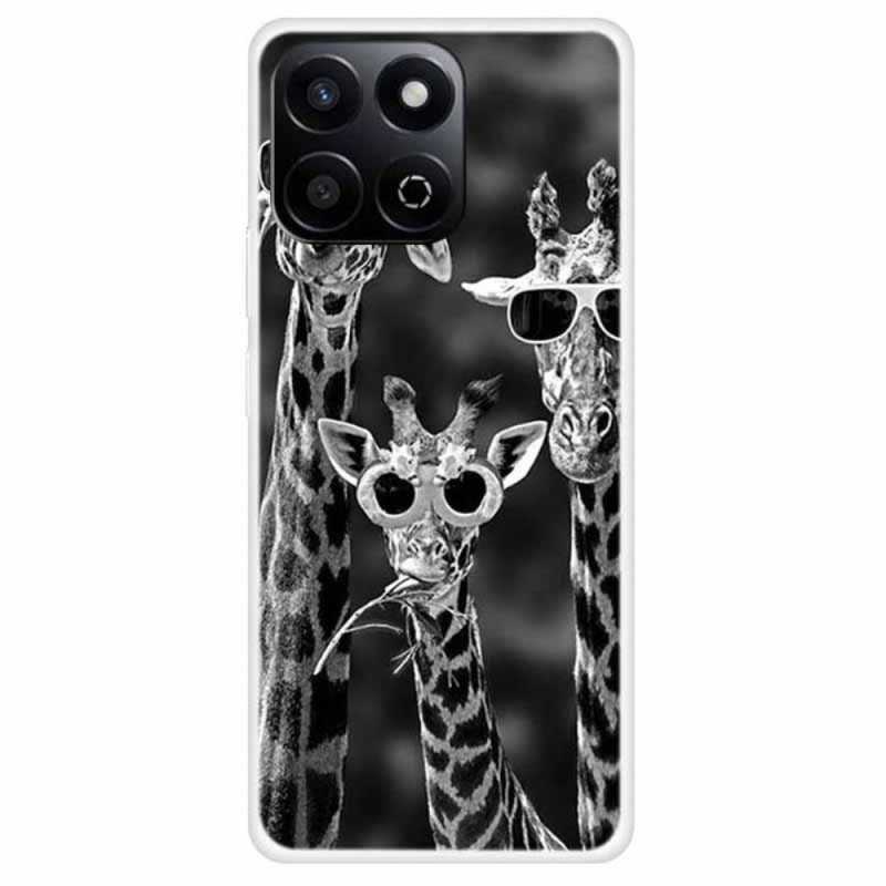 Cover Honor X7c 5G / 4G / 200 Smart 5G Giraffen-Motiv