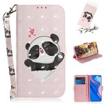 Huawei P Smart Z Panda Love Tasche mit Riemen