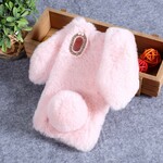 Samsung Galaxy A10 Hase Diamond Ears Cover