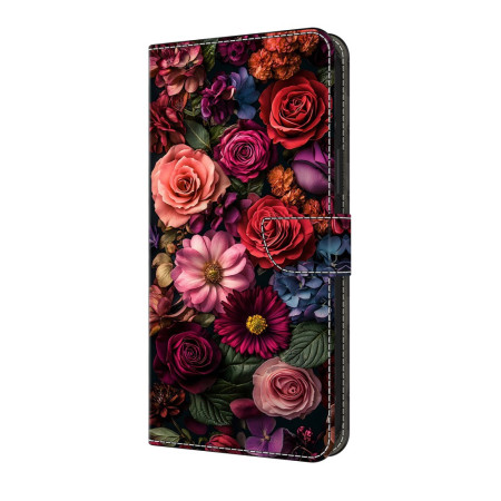 Honor X6c 4G Hülle Blumendekor