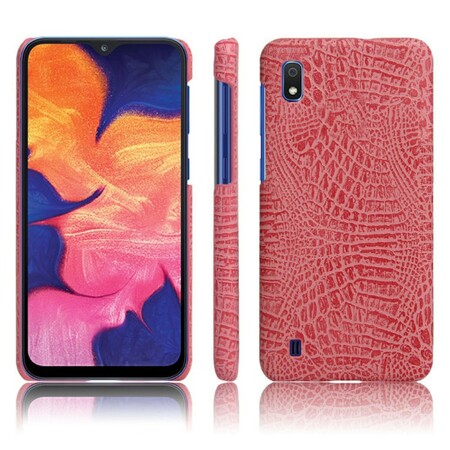 Samsung Galaxy A10 Cover mit Krokodilhaut-Effekt KSQ