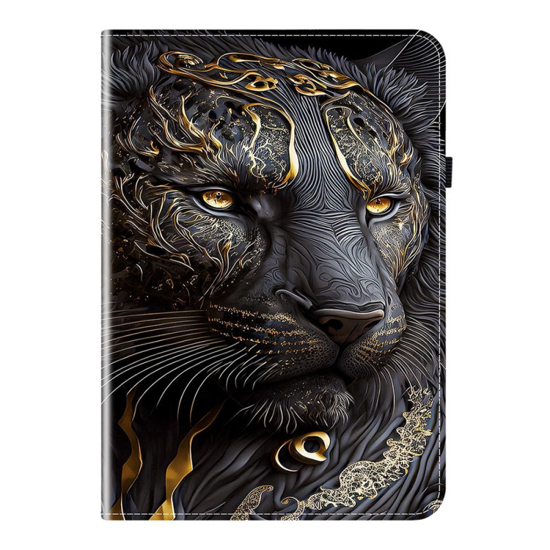 Lenovo Tab M11 / K11 (11") Tasche - TB330 Lion Golden & Schwarz