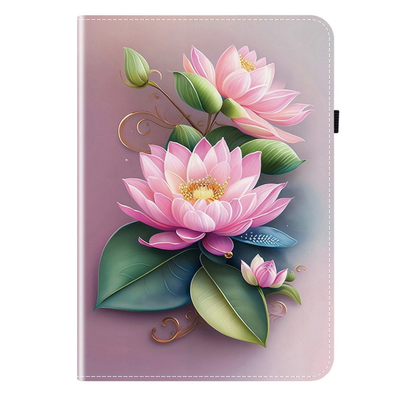 Lenovo Tab M11 / K11 (11") Tasche - TB330 Lotus-Motiv
