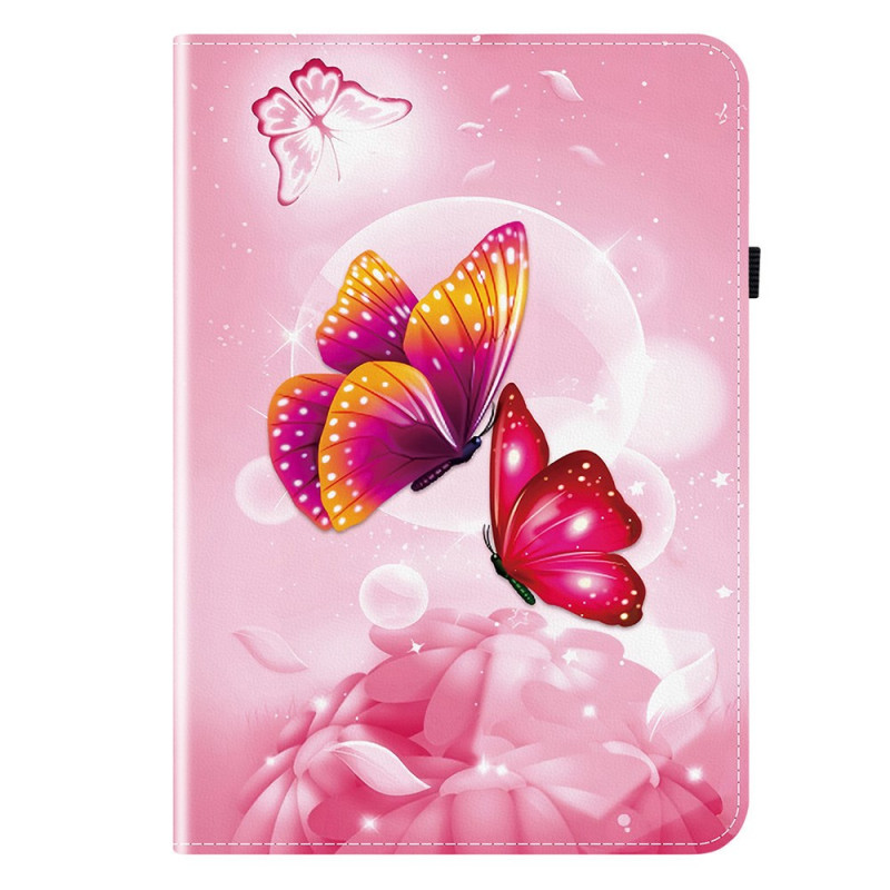 Lenovo Tab M11 / K11 (11") Tasche - TB330 Rosa Schmetterlinge
