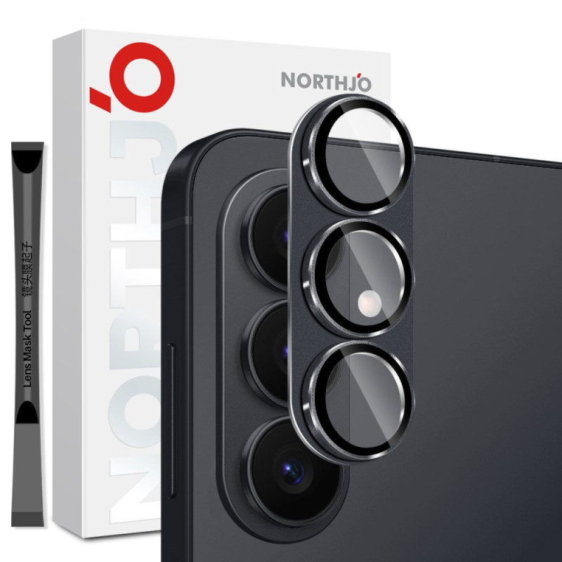 Lentille de Protection en Verre Trempé pour Samsung Galaxy S26 Métal Intégré