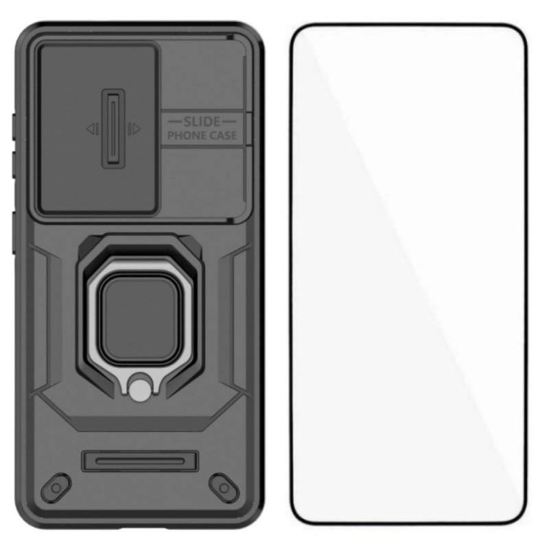 Coque Samsung Galaxy S26 Plus Ring Résistante avec Protection Écran