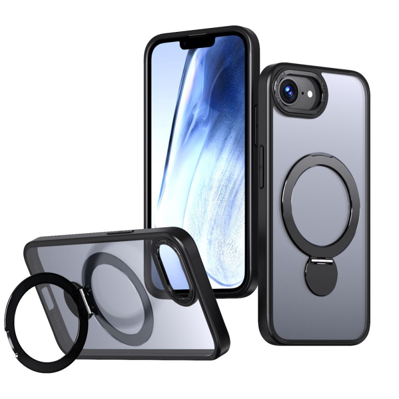 Coque iPhone 17E / 16E Support Rotatif Compatible MagSafe