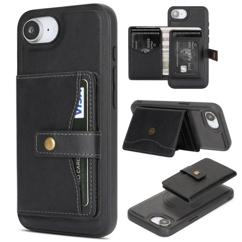 iPhone Cover 17E / 16E Kartenhalter Kompatibel MagSafe Abnehmbar