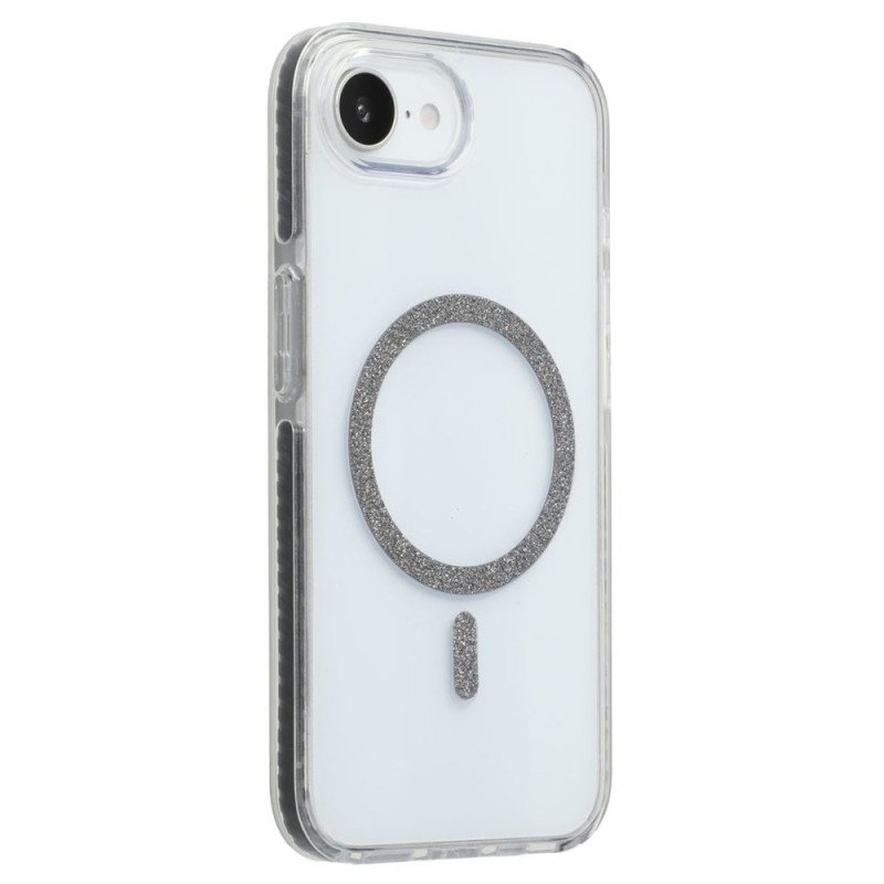 iPhone Cover 17E / 16E Kompatibel MagSafe Ring Pailletten