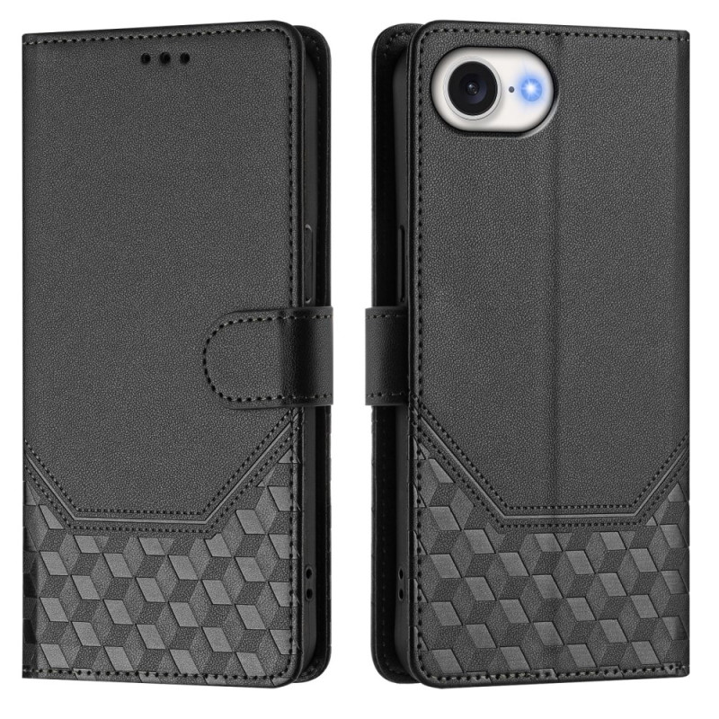 Hülle iPhone 17E / 16E Wabenmuster (RFID-Sperre)
