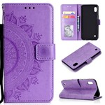 Hülle Samsung Galaxy A10 Mandala Sonne Hülle Samsung Galaxy A10 Mandala Sonne