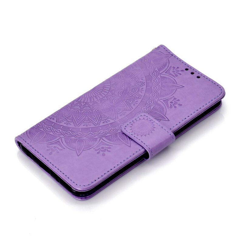 Hülle Samsung Galaxy A10 Mandala Sonne Hülle Samsung Galaxy A10 Mandala Sonne