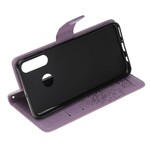 Huawei P Smart Z Hülle Baum und Eulen mit Riemen