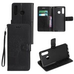 Huawei P Smart Z Hülle Baum und Eulen mit Riemen