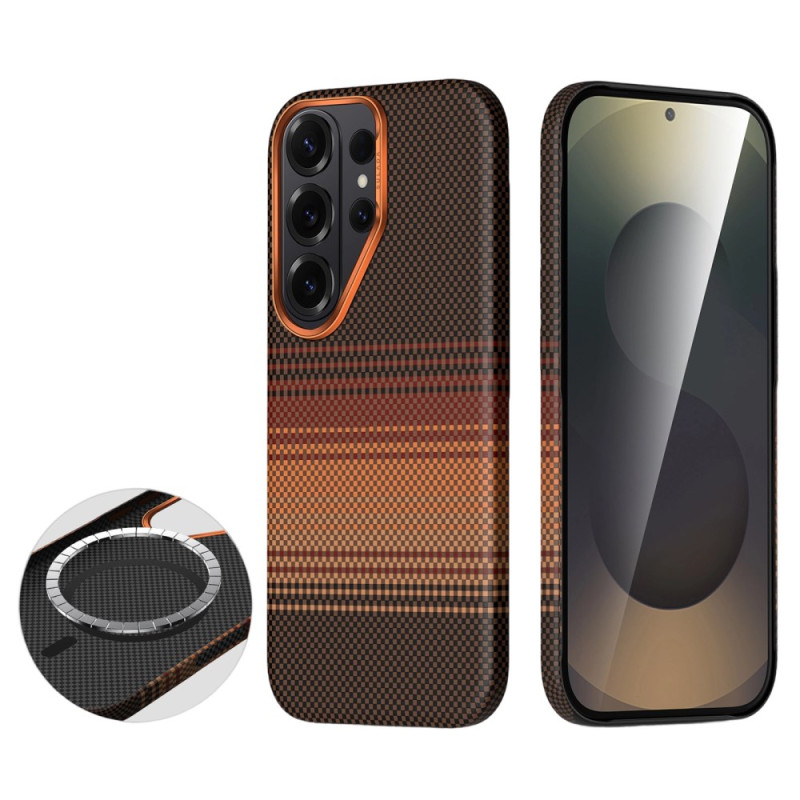 Coque Samsung Galaxy S26 Ultra Magnétique Design Tissé SULADA