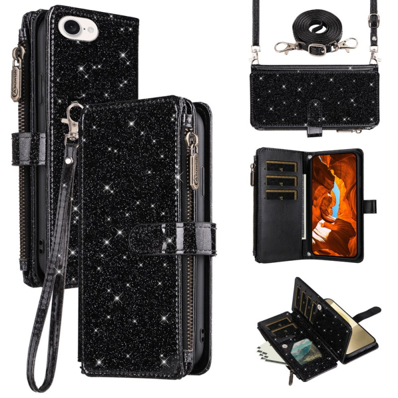 Hülle iPhone 17E / 16E Brieftasche 10 Kartenetuis