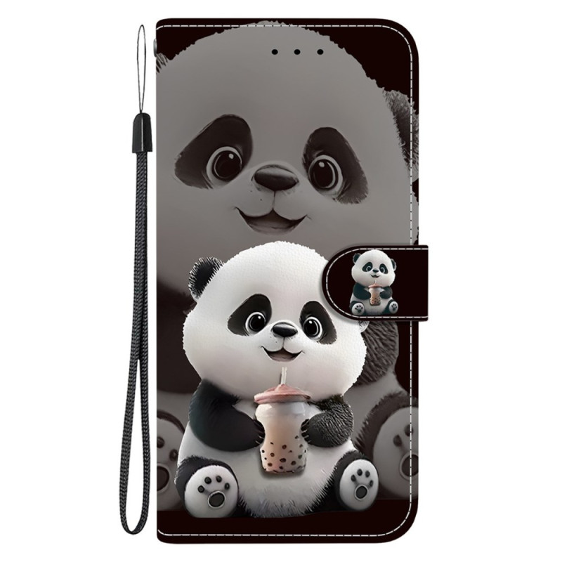 Hülle iPhone 17E / 16E Panda Milk Tea